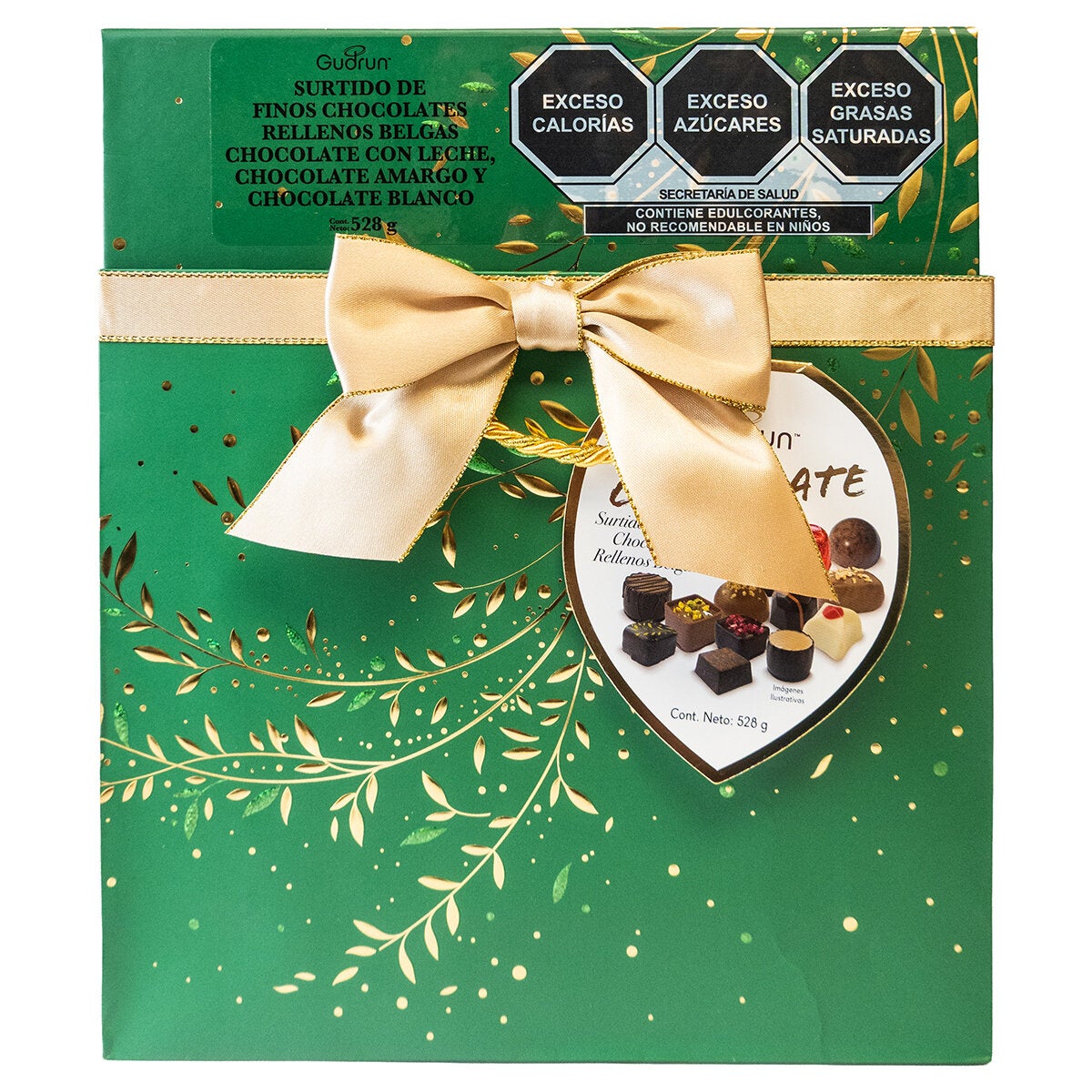 Gudrun Surtido de Finos Chocolates Belgas Rellenos 520 g
