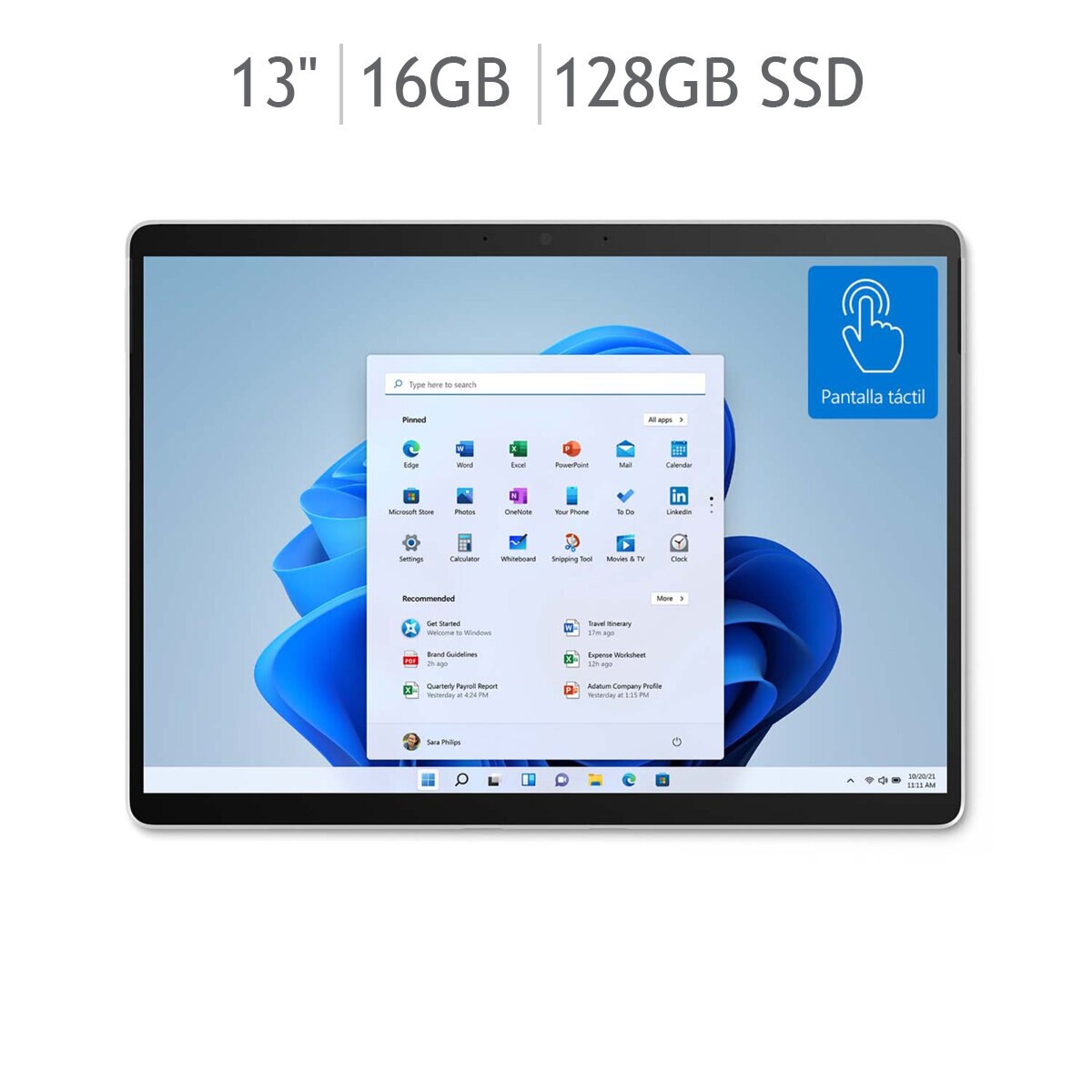 Microsoft Surface Laptop Pro X 13" Wifi SQ2 16GB 256GB SSD