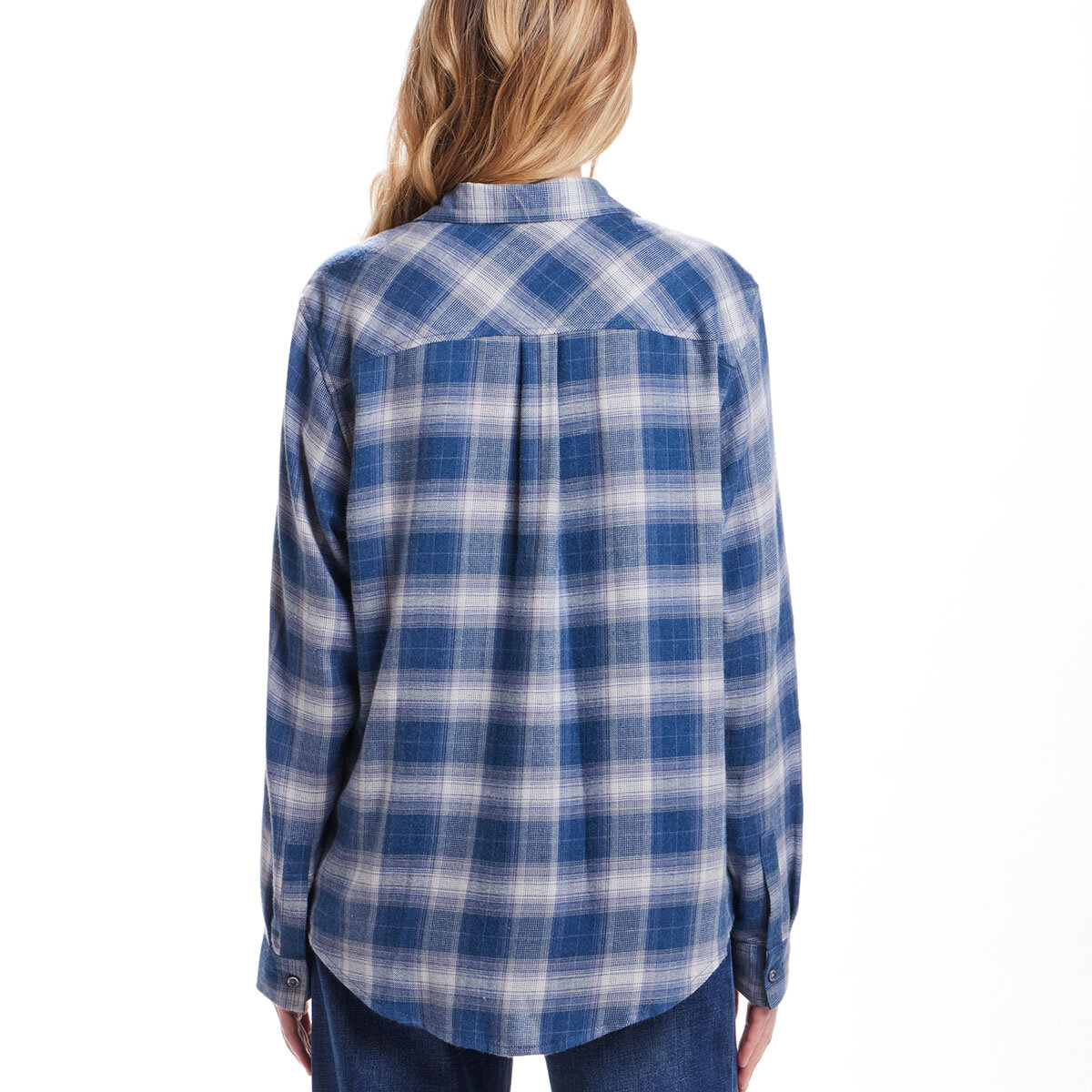 Weatherproof Vintage Blusa para Dama Azul Chica