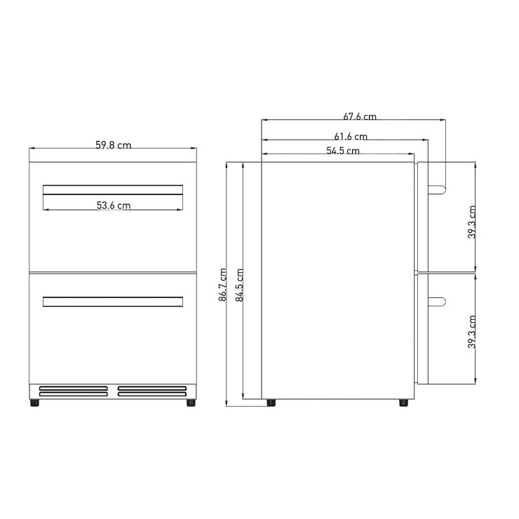 Thor Kitchen Refrigerador 5.4"