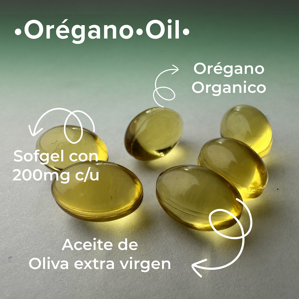 5H8 Aceite de Orégano con Aceite de Olivo 240 Cápsulas