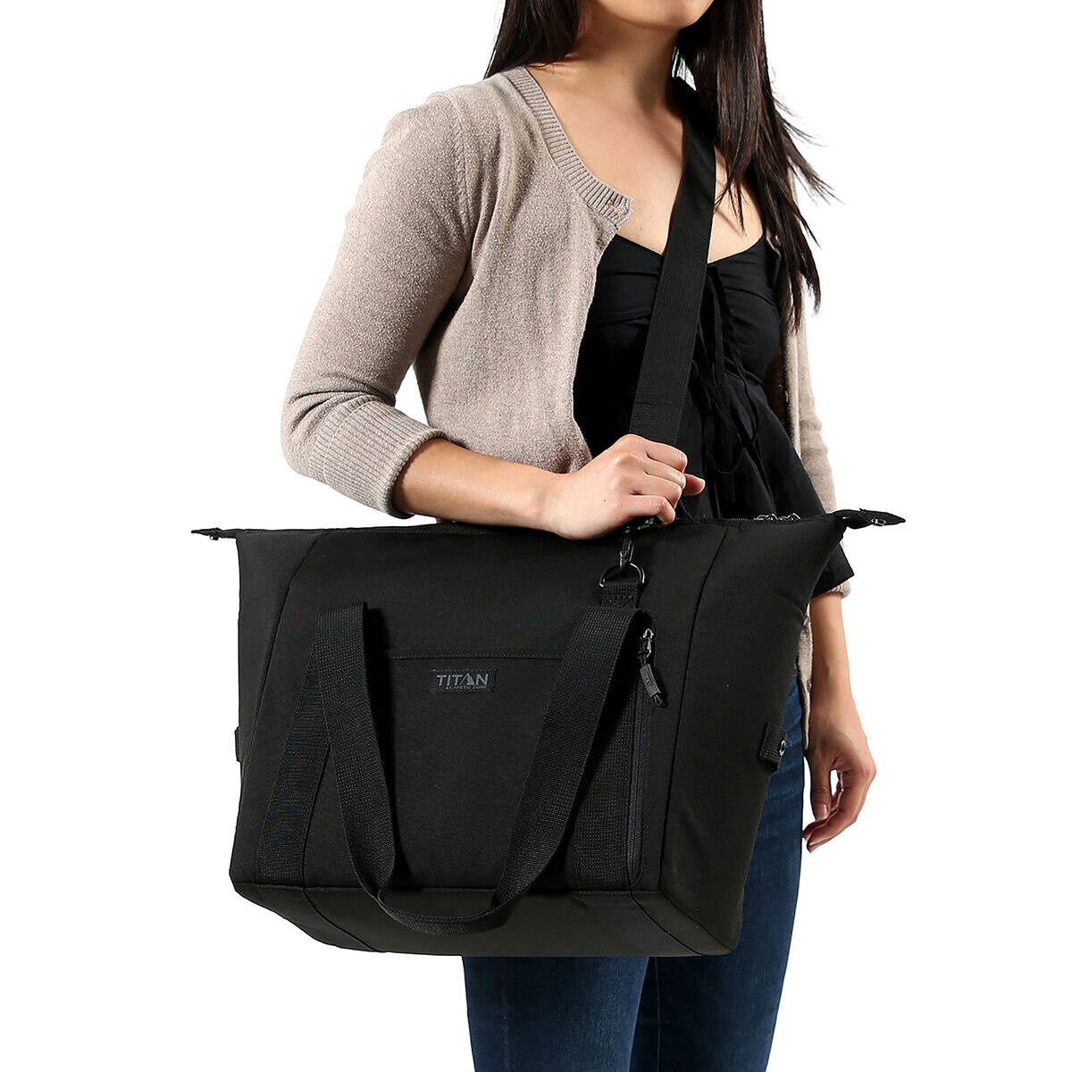 Titan Bolsa estilo Carry All Negro Titan Bolsa estilo Carry All Negro