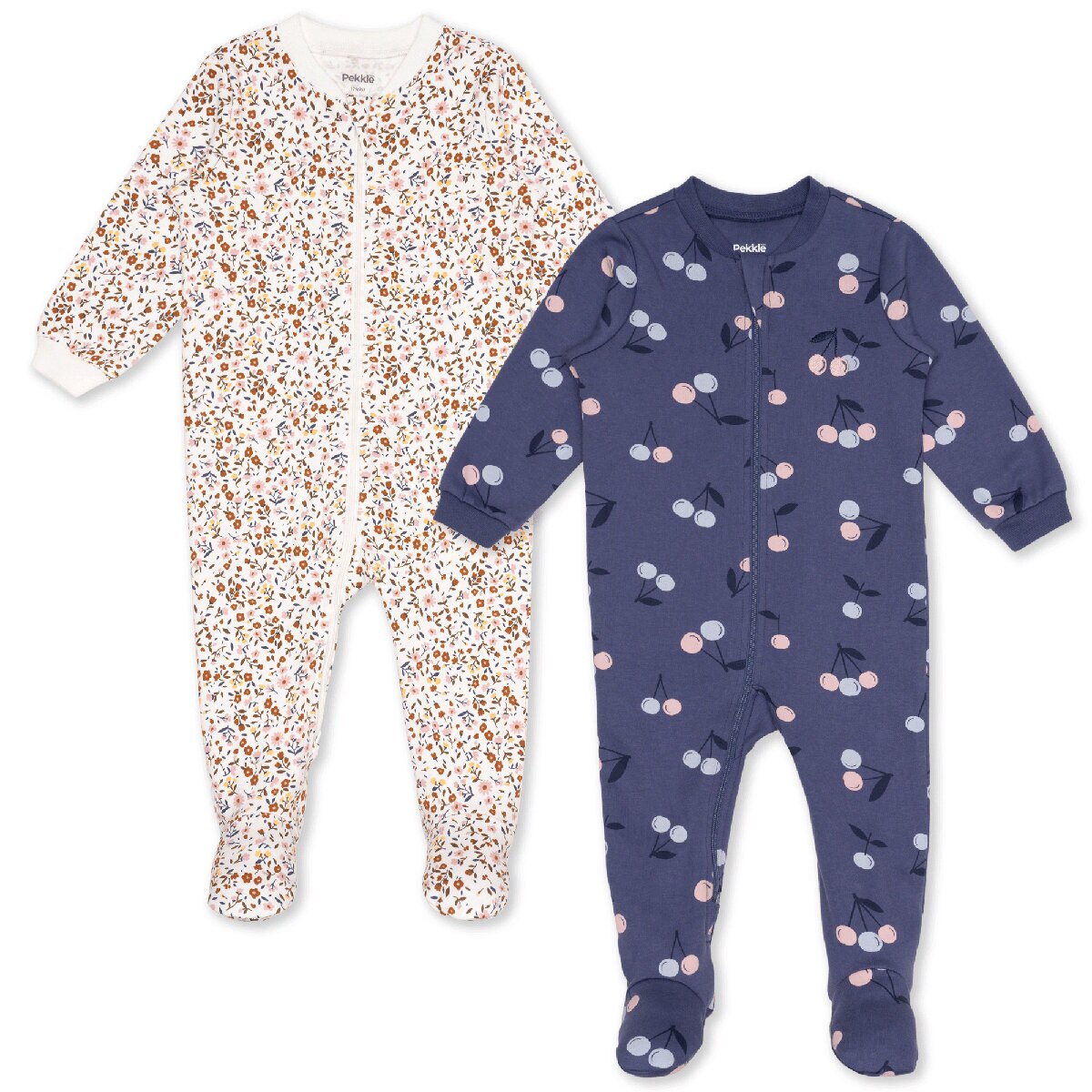 Pekkle Mameluco 2 piezas para Bebés Varias Tallas y Colores