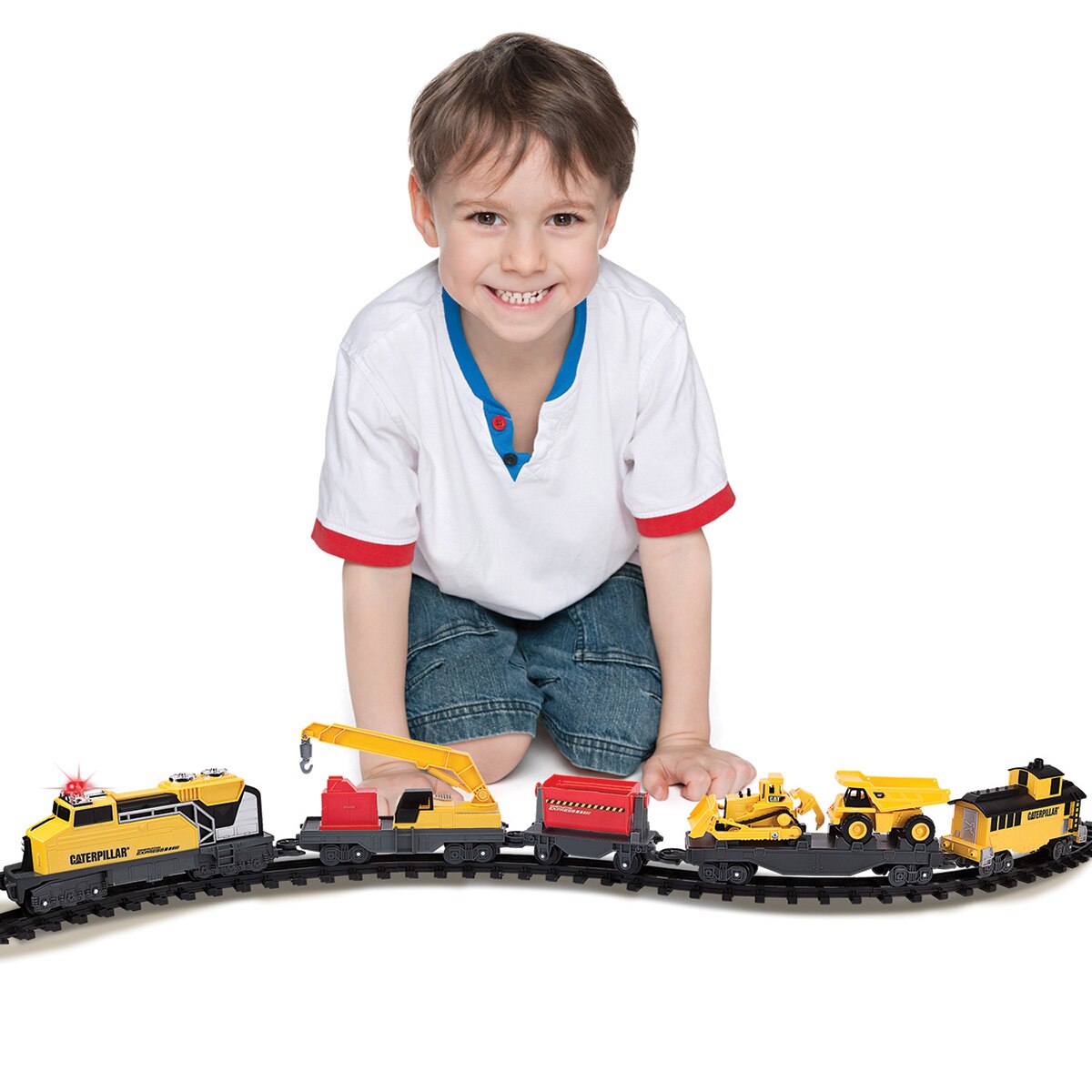 tren caterpillar de pilas