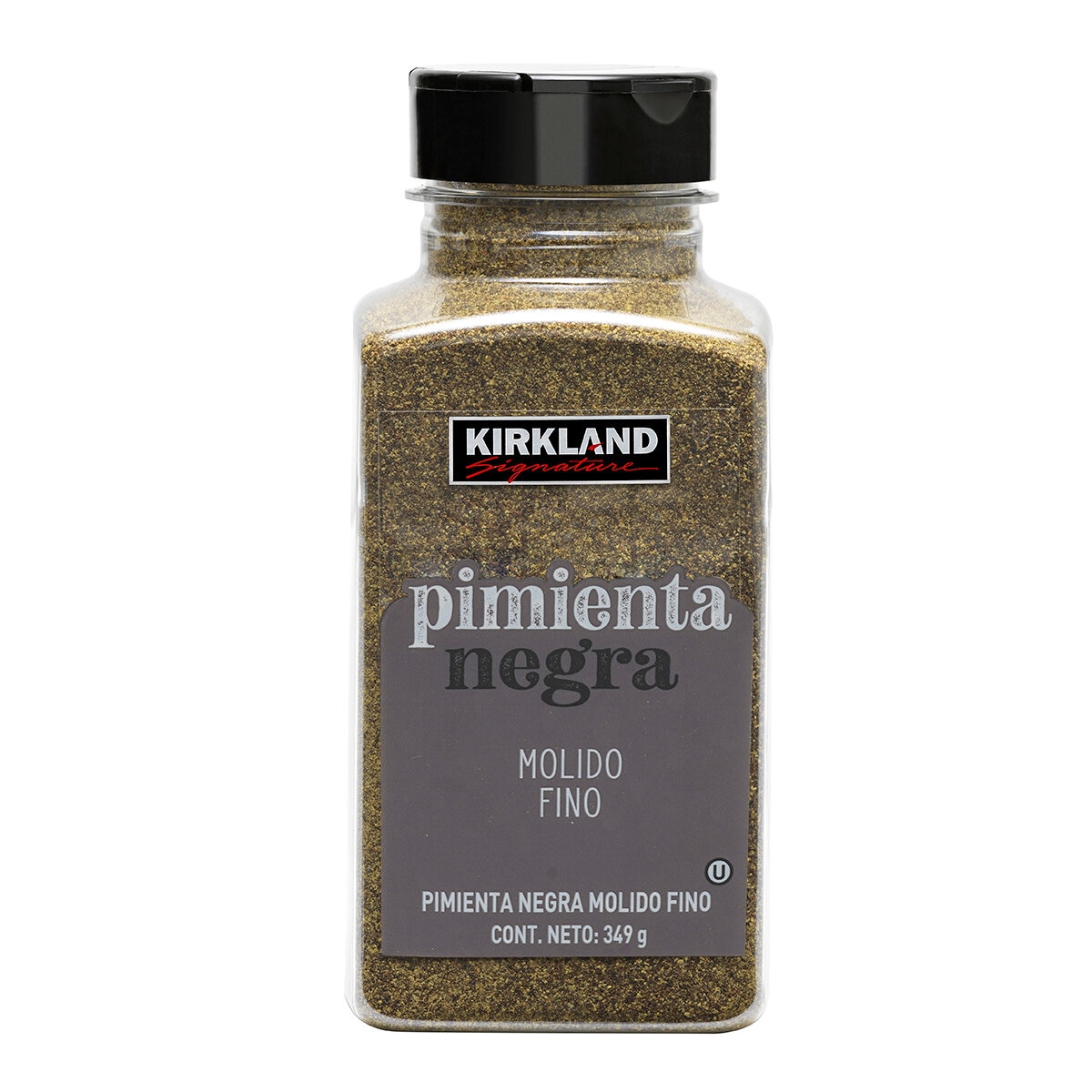 Kirkland Signature Pimienta Negra Finamente Molida 348 g