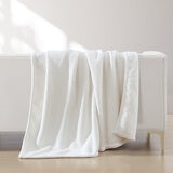 Jennifer Adams Manta Afelpada 152 cm x 177 cm Blanco