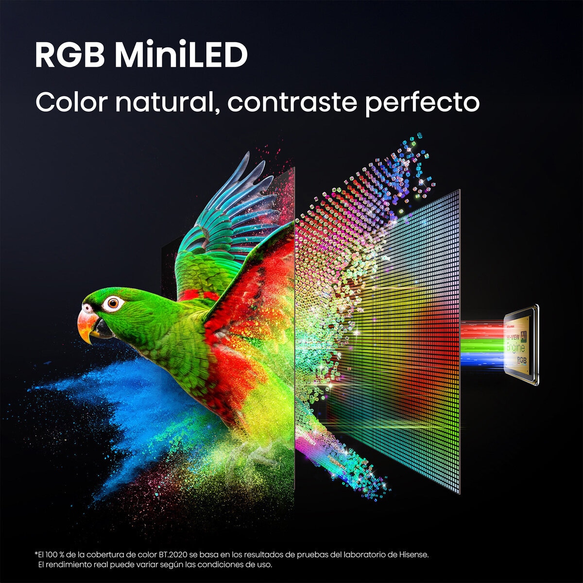 Hisense Pantalla 100" RGB Miniled 4K Google TV Hisense Pantalla 100" RGB Miniled 4K Google TV