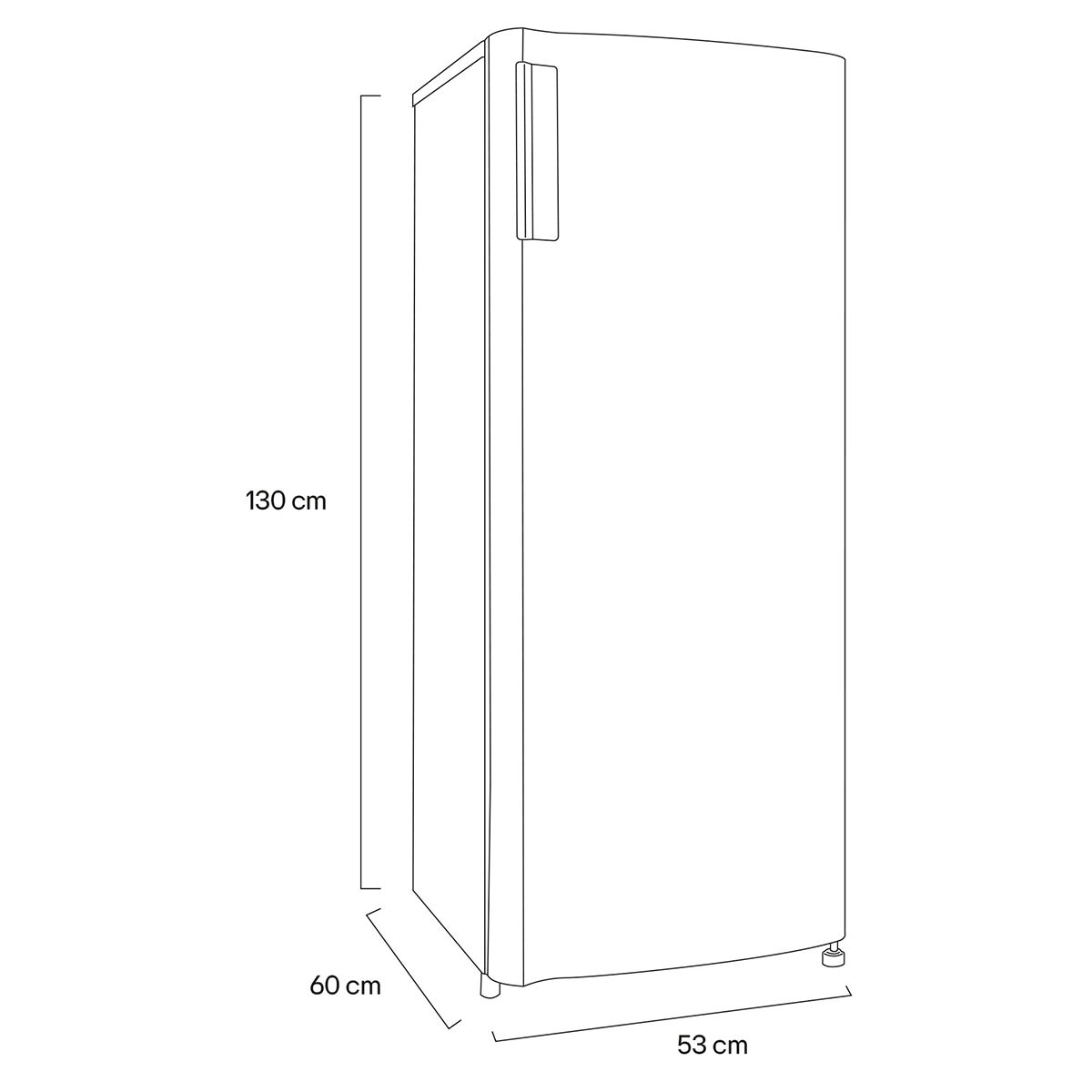 LG Congelador Horizontal 6'