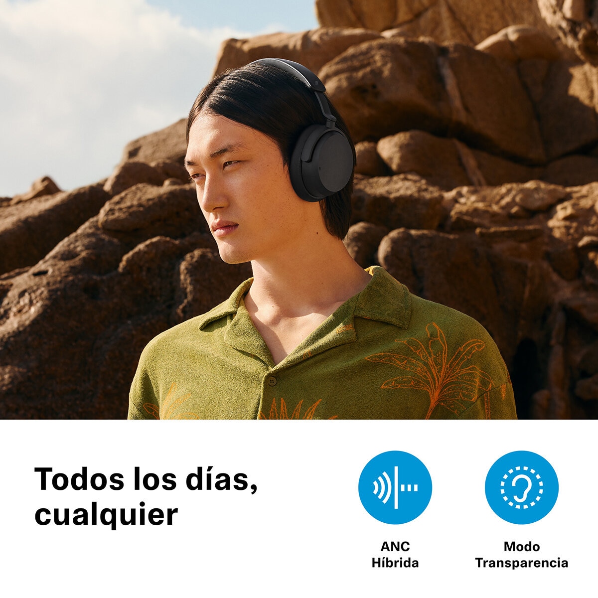 Sennheiser Accentum Wireless Audífonos Bluetooth Negro