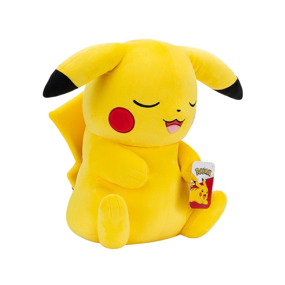 Peluche Pokémon Durmiendo 45 cm, Pikachu Sentado