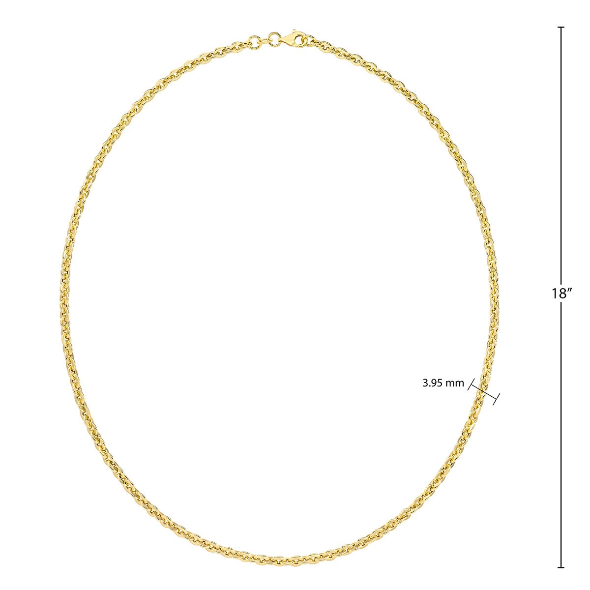 Cadena para Dama, Oro 14K Cadena para Dama, Oro 14K