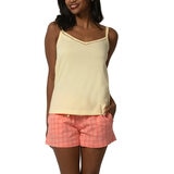 Black Bow Conjunto de Pijama para Dama Rosa Extra Grande
