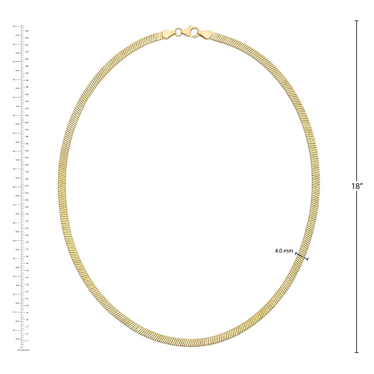 Collar, Oro Amarillo 18K