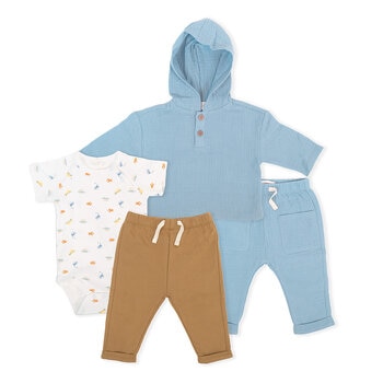 René Rofé Baby Conjunto de 4 Piezas para Bebés Varias Tallas y Colores