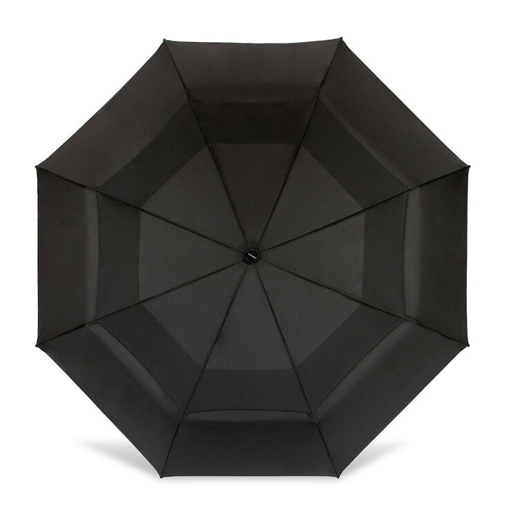WindPro Paraguas Compacto 46 Pulgadas Negro WindPro Paraguas Compacto 46 Pulgadas Negro