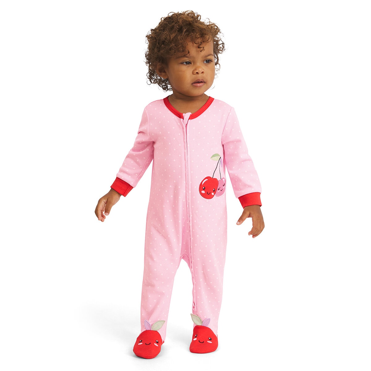 Koala Kids Mameluco 3 piezas para Bebé Cerezas 6 Meses Koala Kids Mameluco 3 piezas para Bebé Cerezas 6 Meses