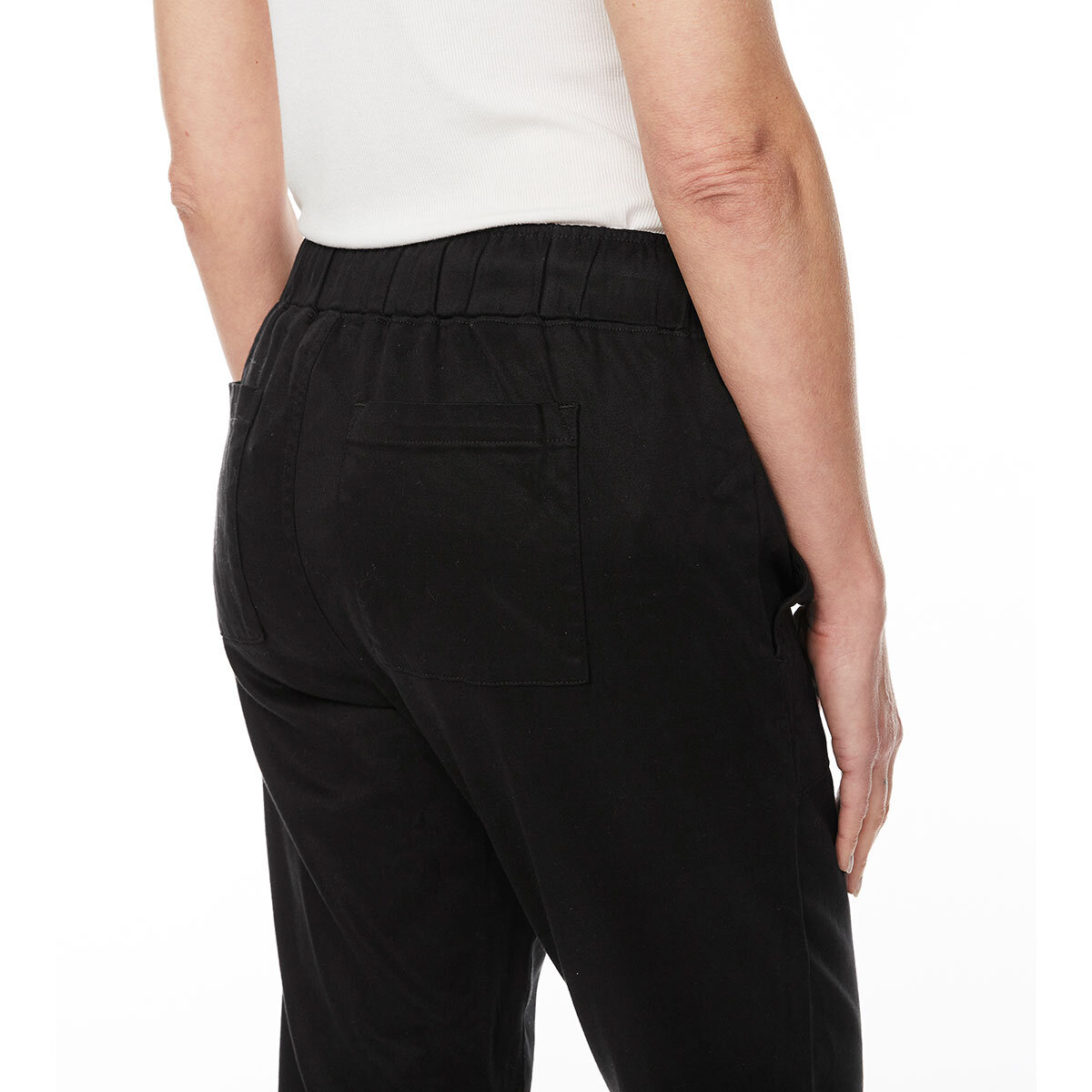 Buffalo David Bitton Pantalones para Dama Negro Extra Grande