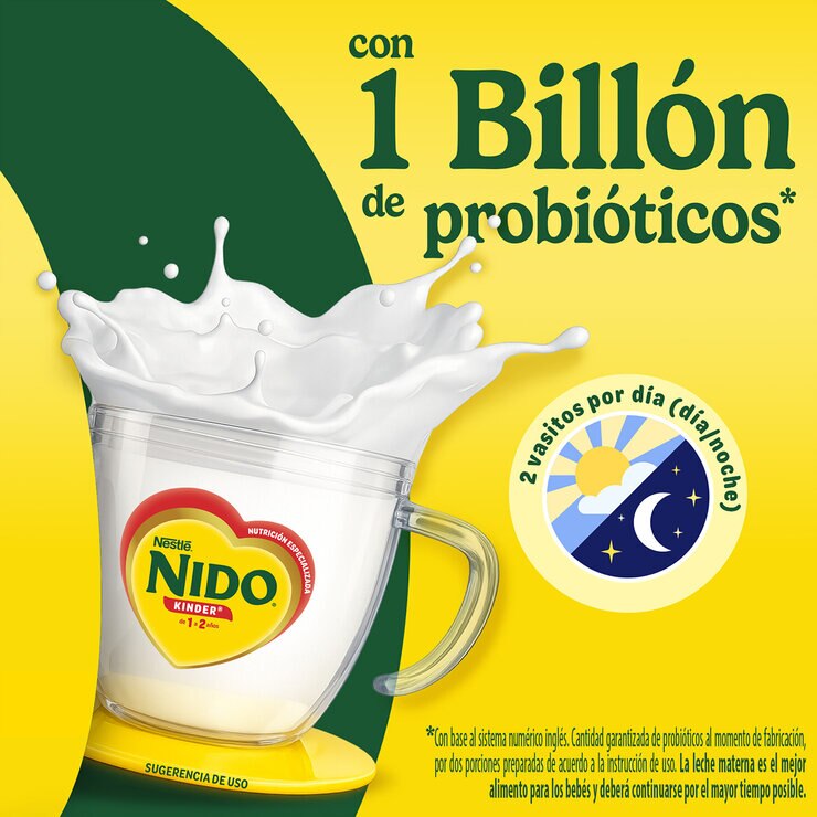 Nido Kinder Leche en Polvo 2.97 KG