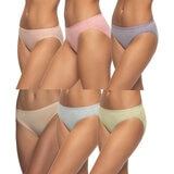 Black Bow Ropa interior para Dama 6 piezas Morado Chica