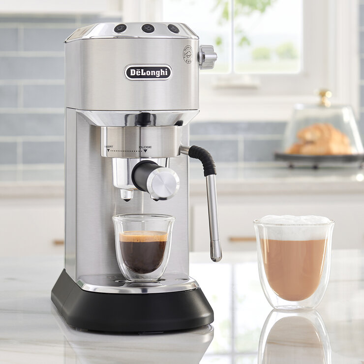 De'Longhi Dedica Arte, Cafetera Espresso + Barista Kit