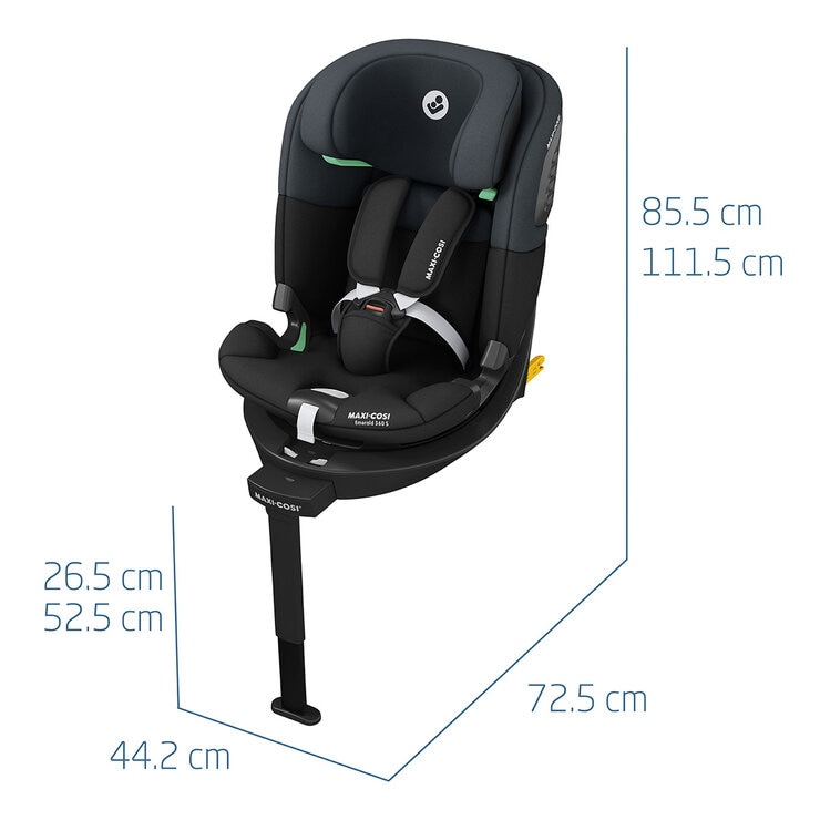 Maxi Cosi, Autoasiento Emerald 360 S Black
