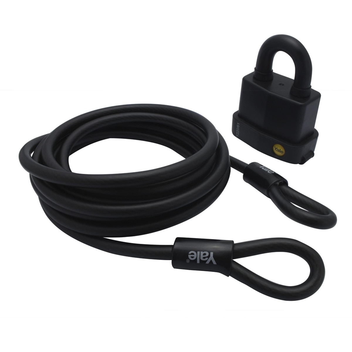 Yale, Cable de Acero con Candado 12x5400 mm