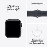 Apple Watch SE 3 (GPS + Celular) 40mm Aluminio Medianoche + Correa Deportiva Medianoche - Talla M/L