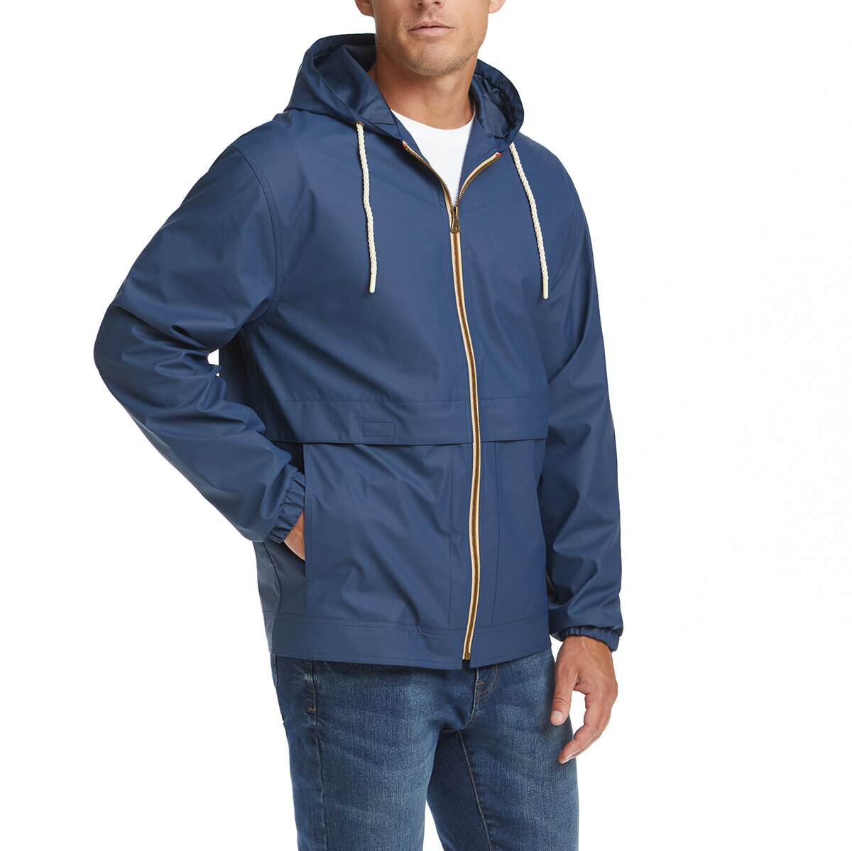 Weatherproof Vintage Chamarra para Caballero Azul Mediana