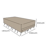 Seasons Sentry Funda para Set de Muebles de Jardín con Mesa Rectangular Grande