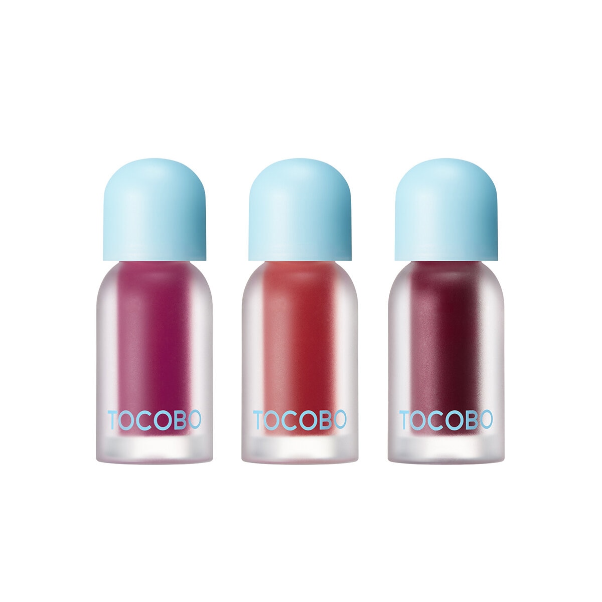 Tocobo Juicy Berry, Tinta Labial Coreana, 3 pzas