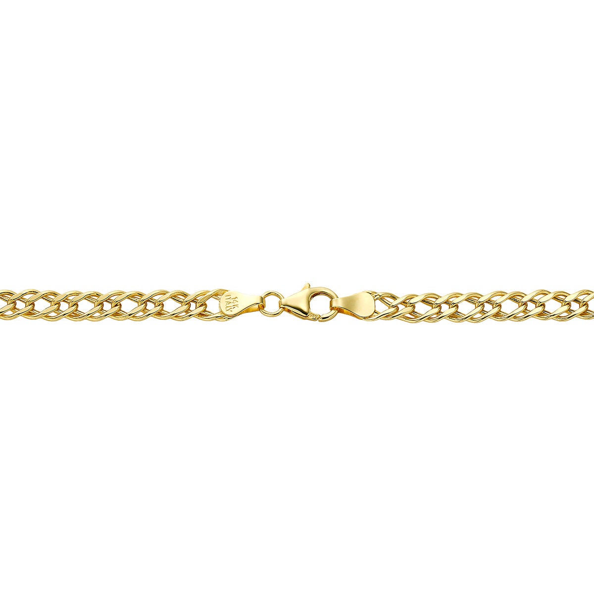 Cadena de Eslabones, Oro Amarillo de 14K Cadena de Eslabones, Oro Amarillo de 14K