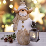 Figuras Navideñas con Linterna LED, Varios Modelos