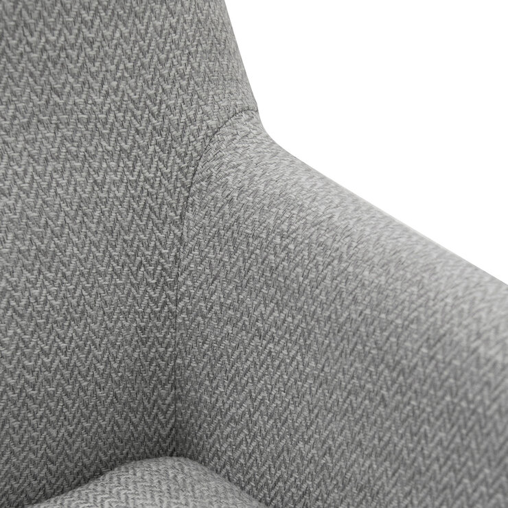 Tamarindo, Sillón de Tela Gris Tamarindo, Sillón de Tela Gris