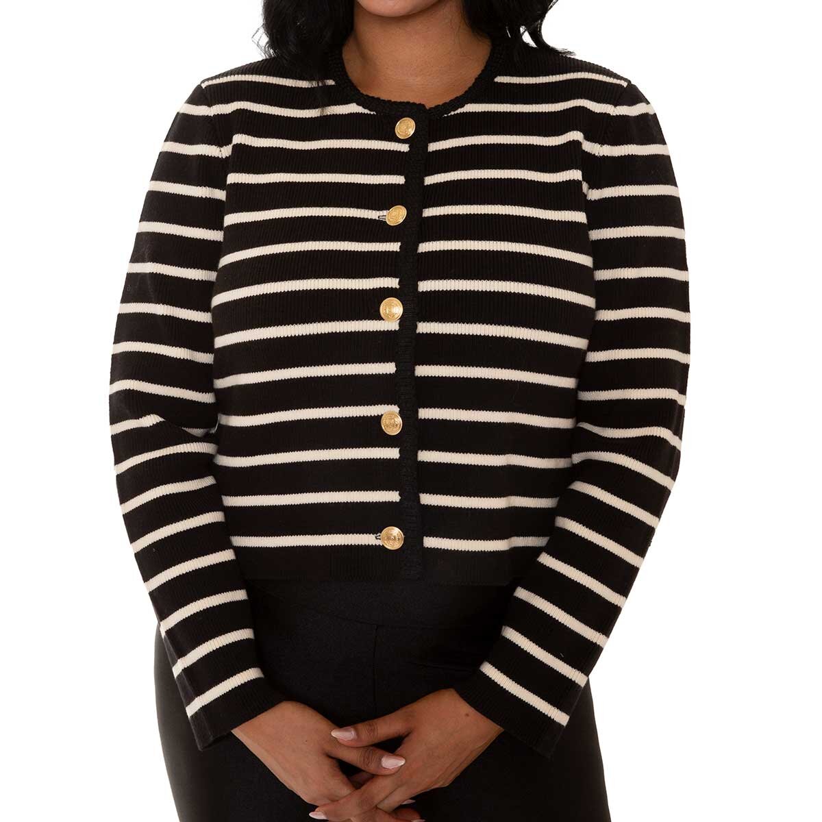 Mario Serrani Italy Suéter para Dama Negro Chica Mario Serrani Italy Suéter para Dama Negro Chica