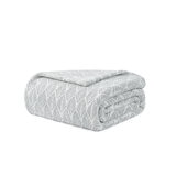 Casual Living Frazada Super Suave 152cm x 177cm Shelly Gris