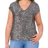 Vince Camuto Blusa para Dama Gris Grande