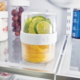 IDesign Juego de 4 Contenedores Apilables para Botanas