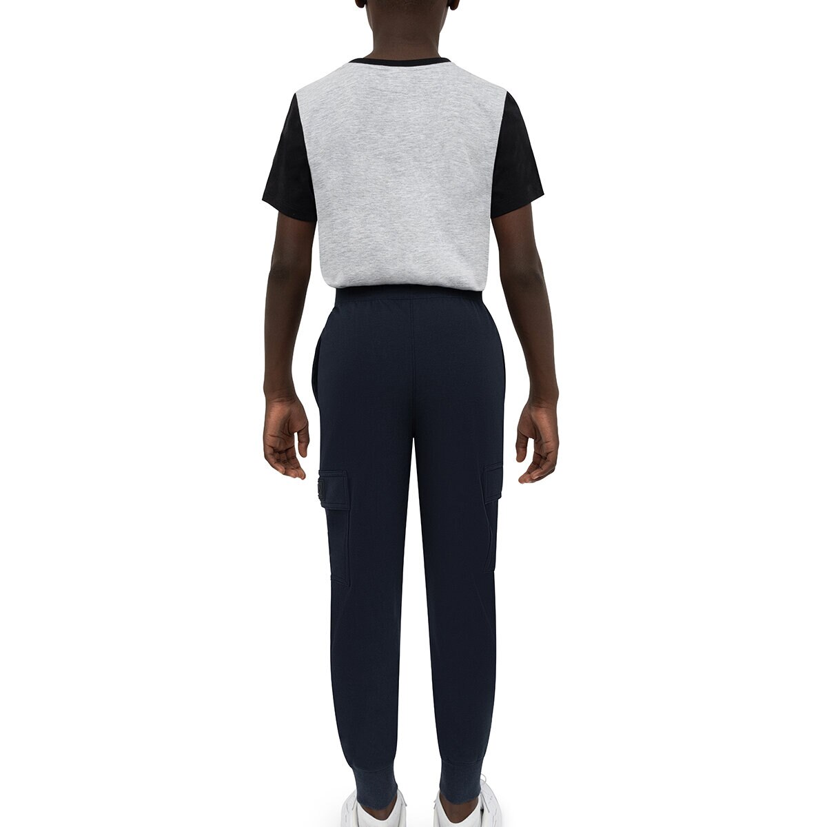 Fila Pants tipo jogger 2 piezas para Niños Azul / Trigo 10 / 12 Años