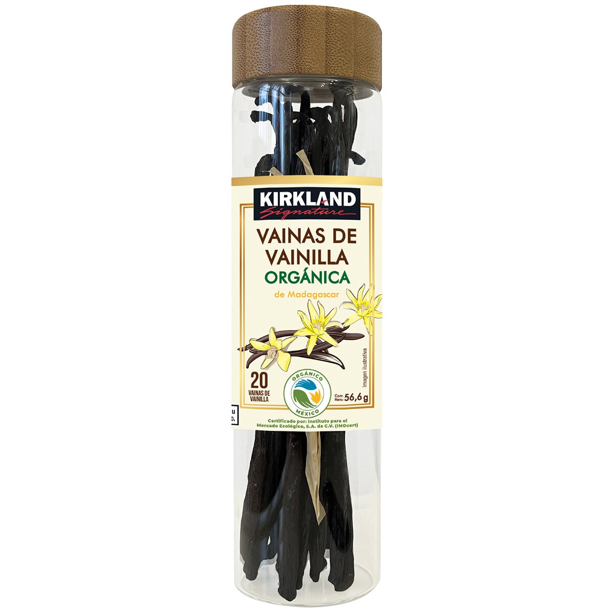 Kirkland Signature Vainas de Vainilla Orgánica 56,6 gr