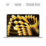 Apple MacBook Air 13" M5 16GB 512GB SSD Blanco Estelar Apple MacBook Air 13" M5 16GB 512GB SSD Blanco Estelar