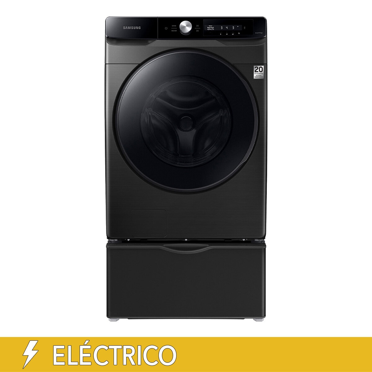 Samsung Lavadora 22Kg con Pedestal