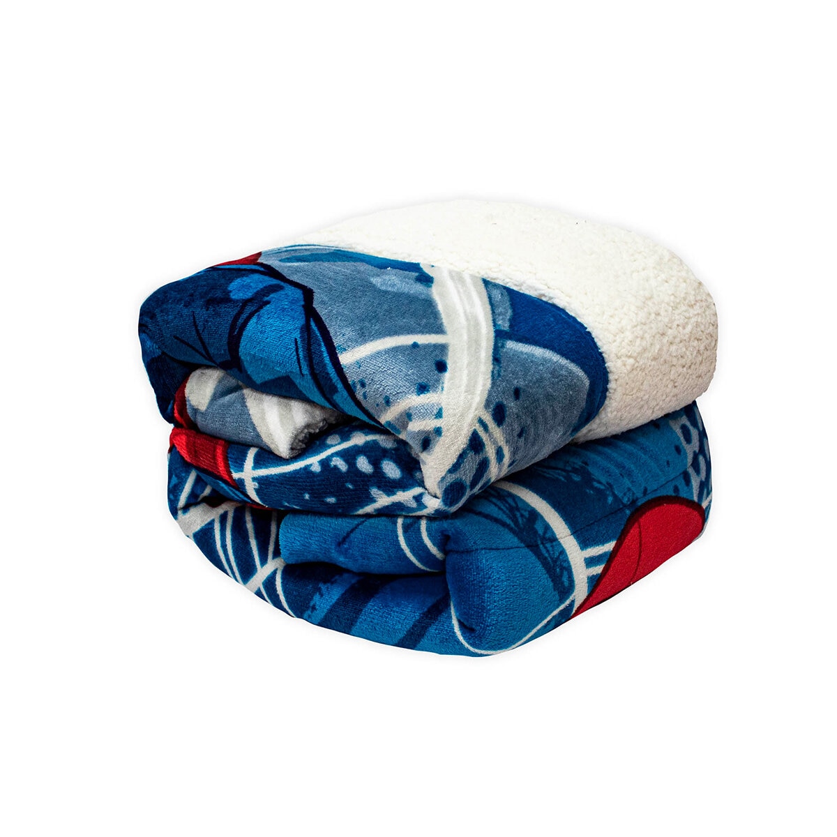 Frazada con Sherpa de 127cm x 152cm
