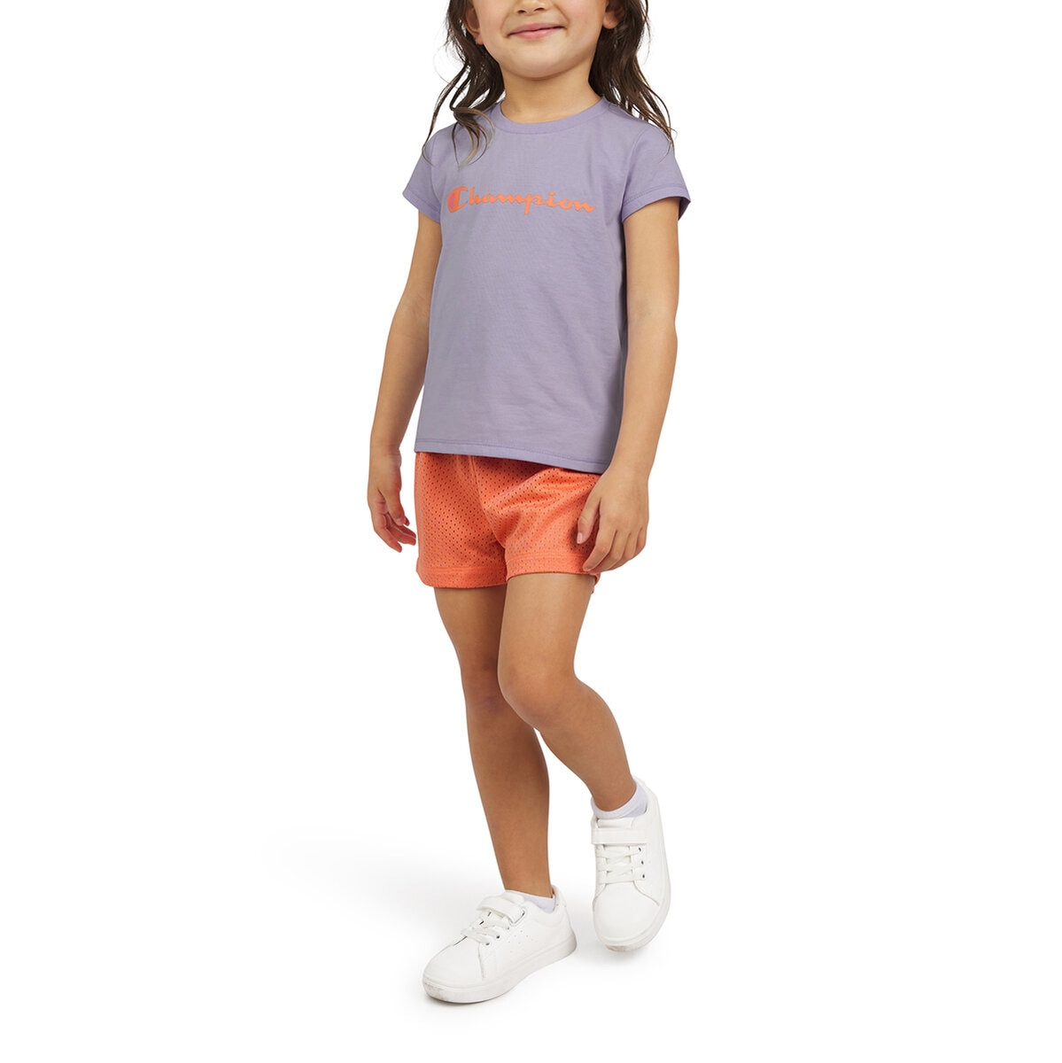 Champion Conjunto de 4 piezas para Niños y Niñas Rosa / Morado 6 Años