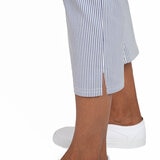 Mario Serrani Italy Pantalones para Dama Azul Mediana
