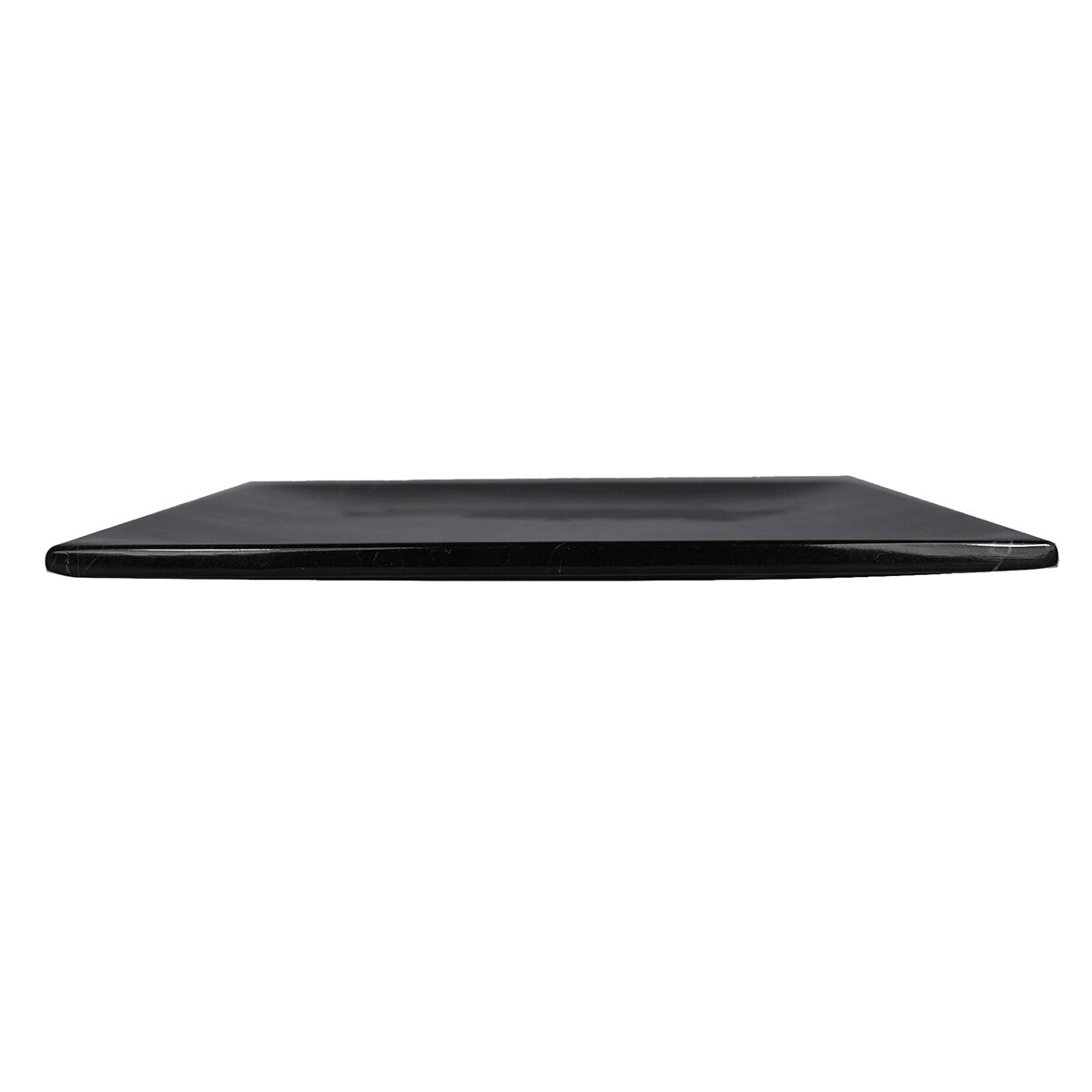 Luhom Juego de 6 Platos de Mármol Negro