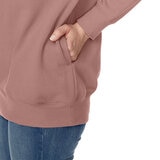 Buffalo David Bitton Sudadera para Dama Rosa Extra Chica