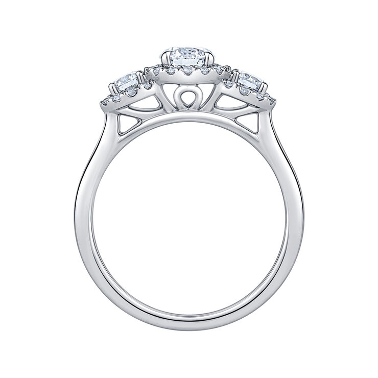 Anillo de Diamantes 1.00ctw, Platino