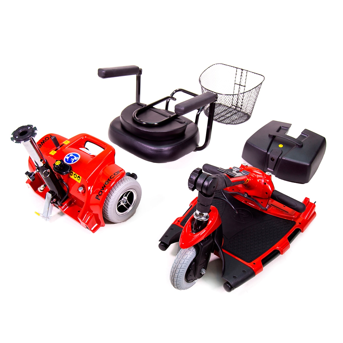 Powercar, scooter de movilidad eléctrico de 3 ruedas
