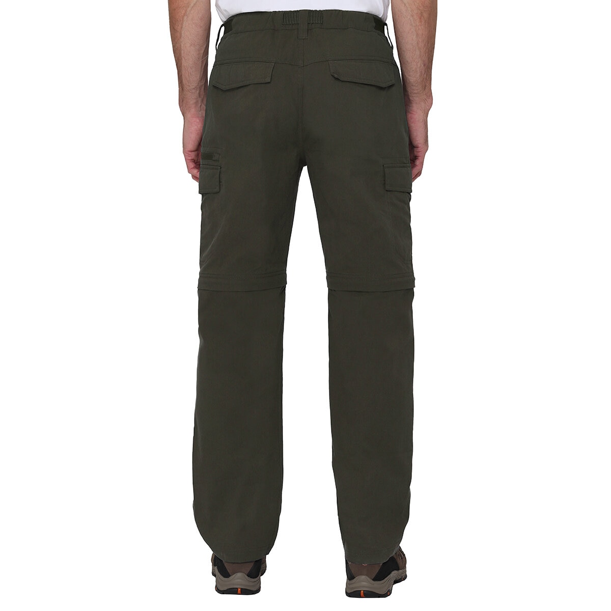 The B.C. Clothing Co. Pantalones Convertibles para Caballero Verde 36 x 32