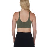 90° Degree By Reflex Brasier deportivo para Dama Negro Grande